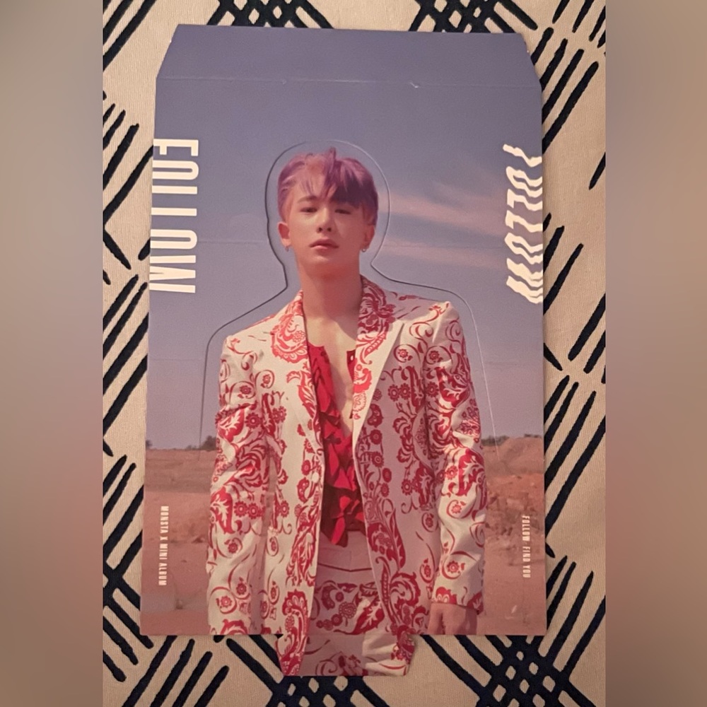 Wonho standee from the Follow era